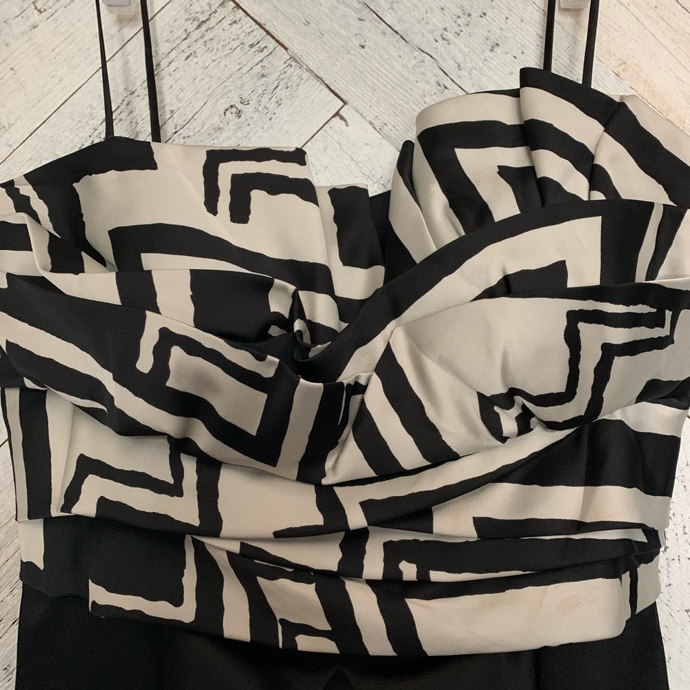 Max & Cleo Geometric Cocktail Dress